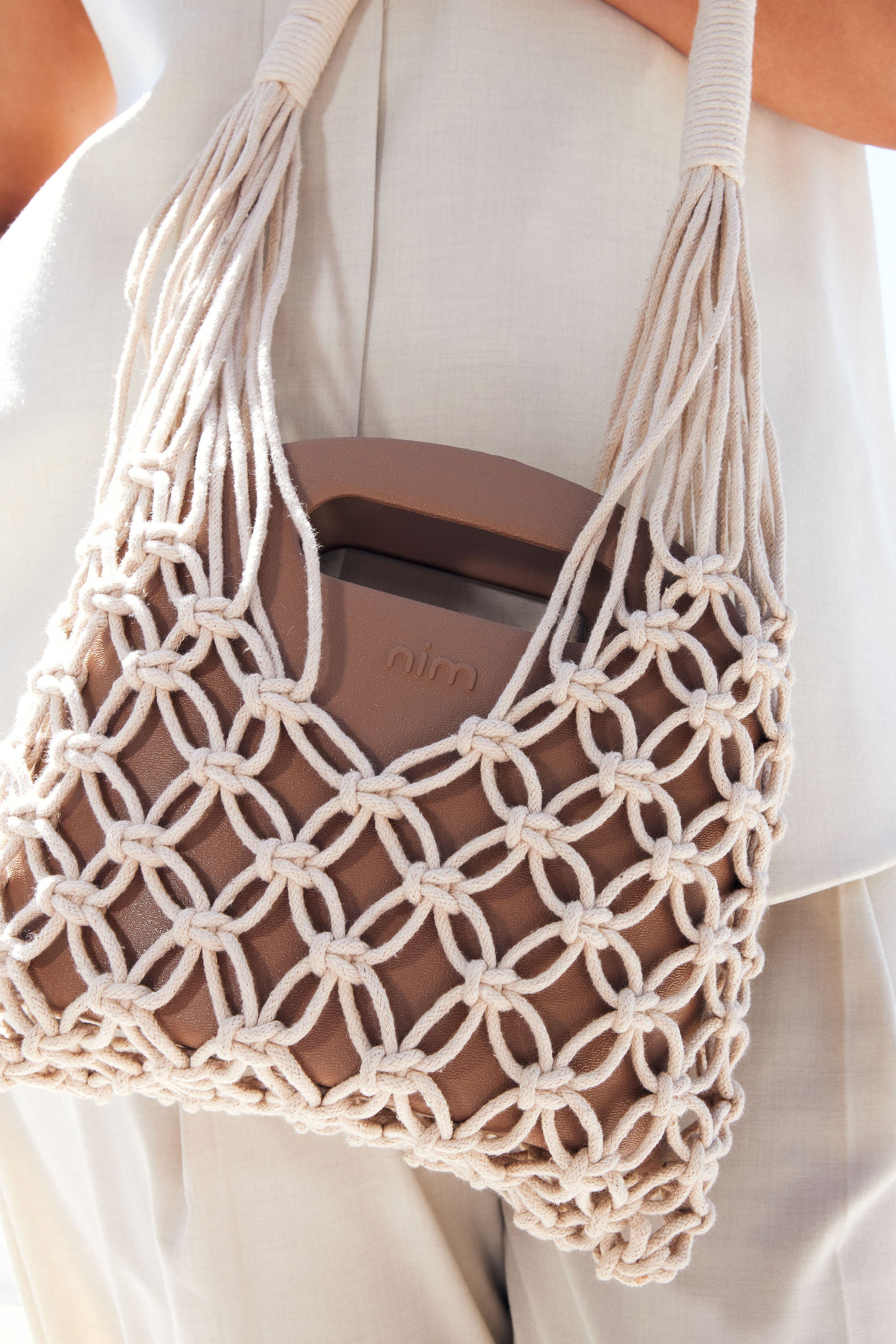 Macrame Shopper - Small