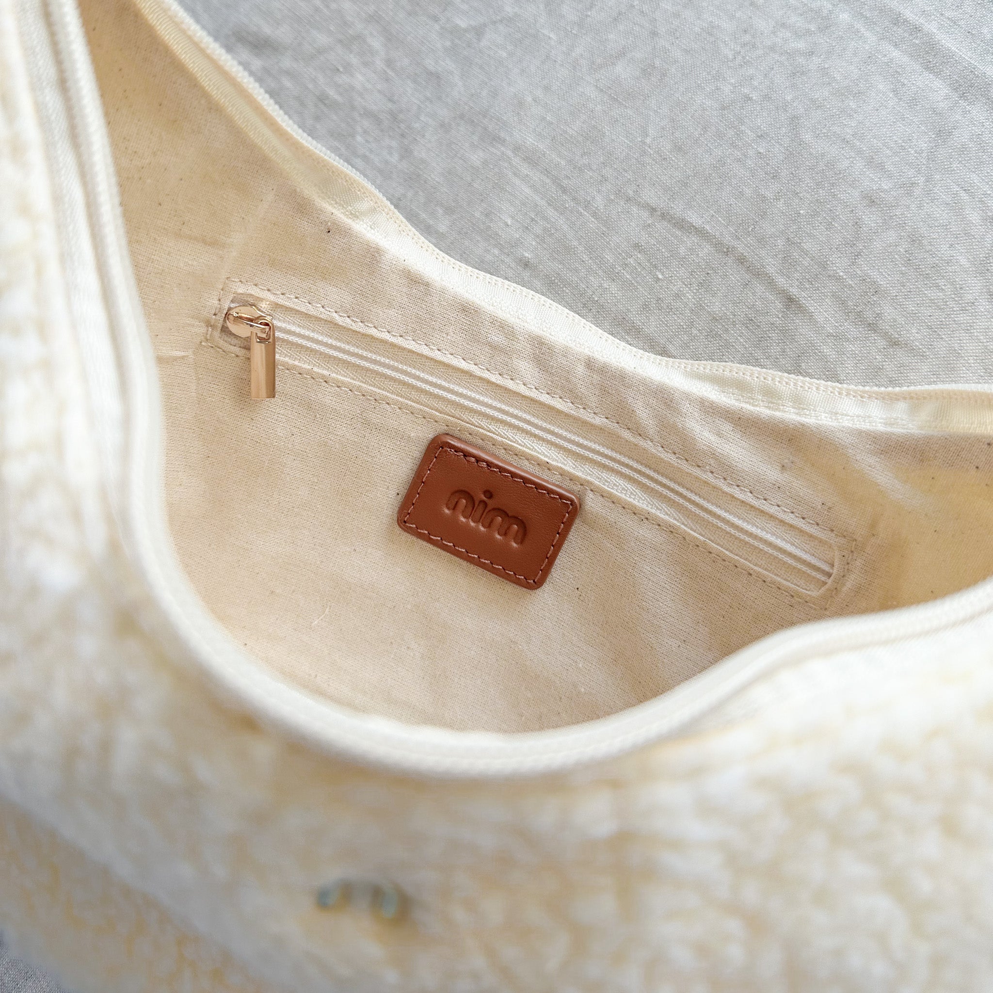 Shearling Sling - Ivory