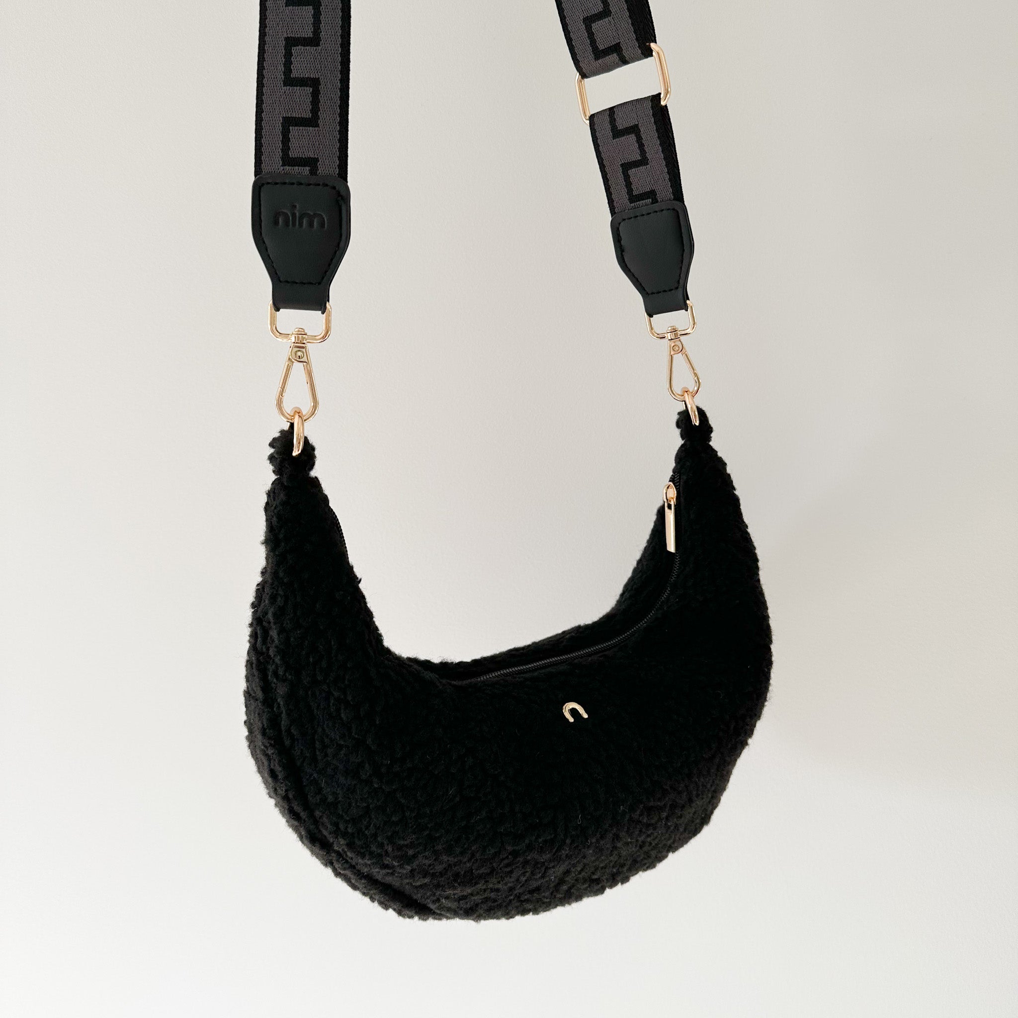 Shearling Sling - Black