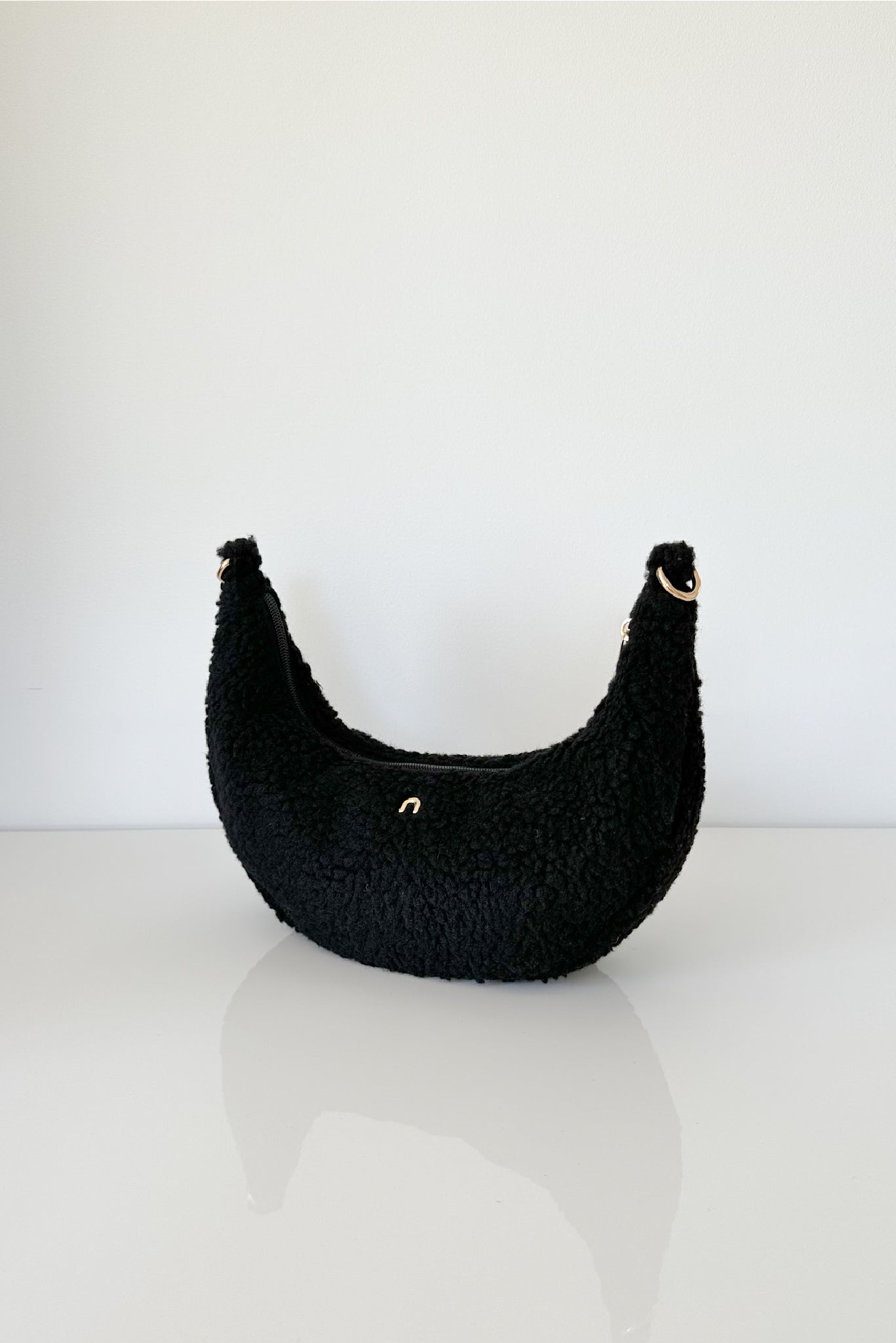 Shearling Sling - Black